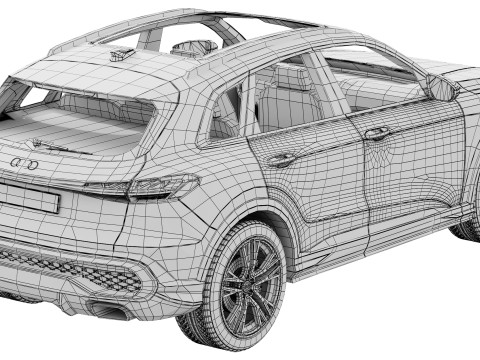 Audi Q5 2025 3D Model