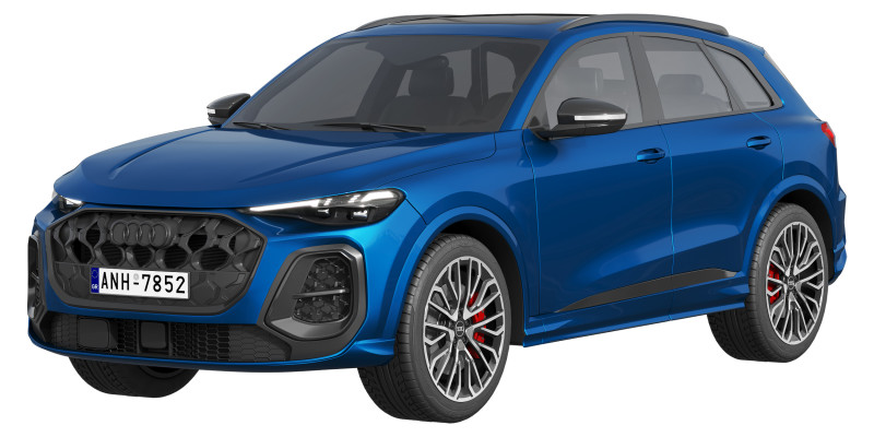 Audi SQ5 2025 3D-Modell .c4d .max .obj .3ds .fbx .stl .blend