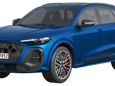 Audi SQ5 2025 Model 3D
