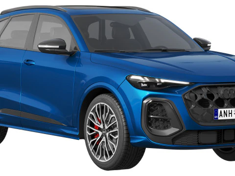 Audi SQ5 2025 3D Model