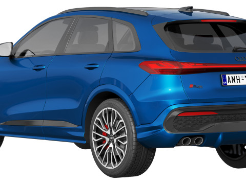 Audi SQ5 2025 3D-Modell