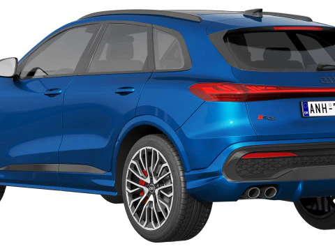 Audi SQ5 2025 3D Model