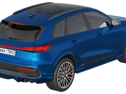 Audi SQ5 2025 3D-Modell