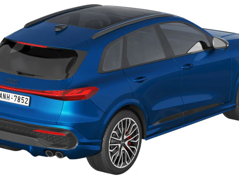 Audi SQ5 2025 3D Model
