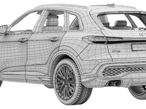 Audi SQ5 2025 3D-Modell