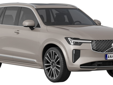 Volvo XC90 2025 3D 模型