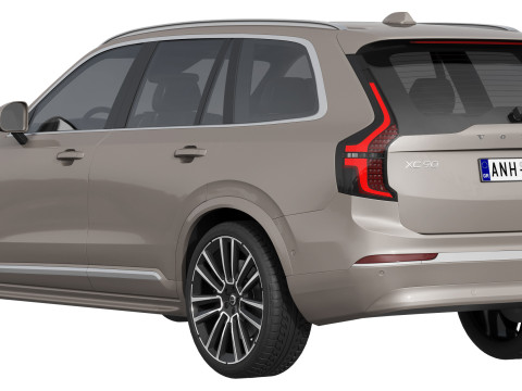 Volvo XC90 2025 3D 模型
