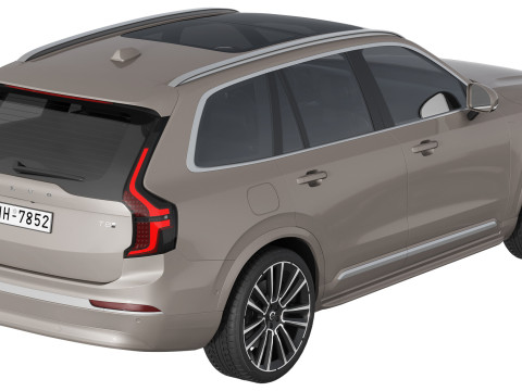 Volvo XC90 2025 3D 模型