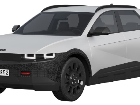 Hyundai Ioniq 5 XRT 2025 3D Model