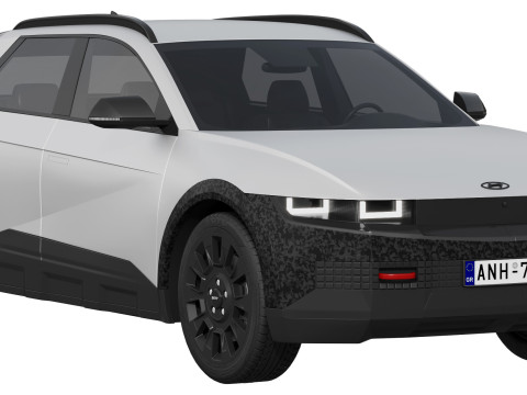 Hyundai Ioniq 5 XRT 2025 3D Model