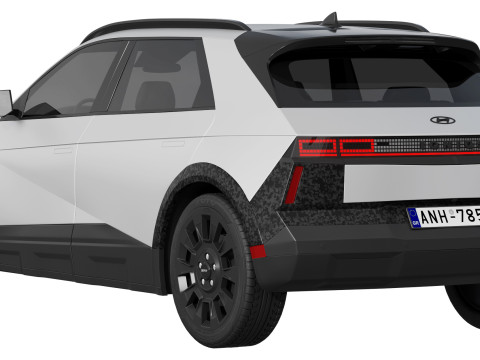 Hyundai Ioniq 5 XRT 2025 3D Model