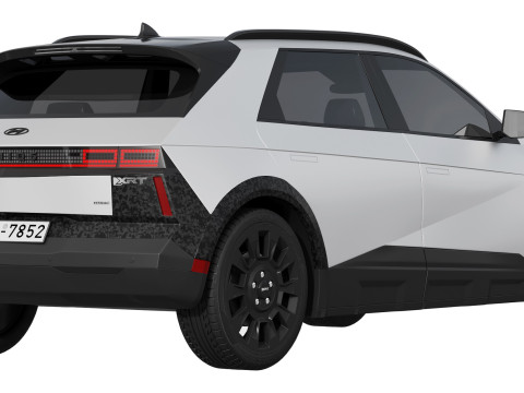 Hyundai Ioniq 5 XRT 2025 3D Model