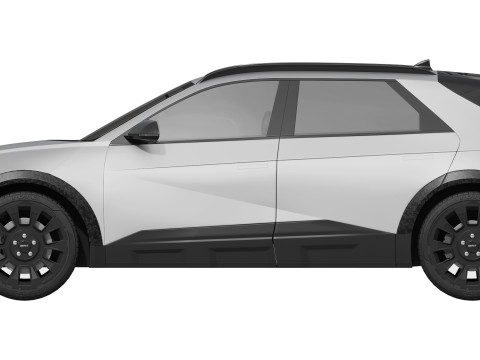 Hyundai Ioniq 5 XRT 2025 3D Model