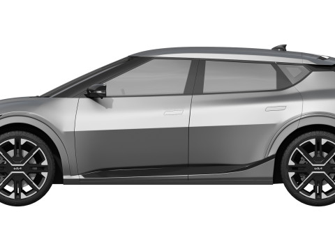 Kia EV6 GT-Line 2025 3D 모델