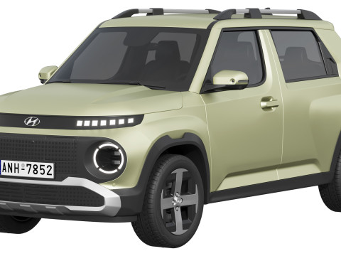 Hyundai Inster 2025 3D Model
