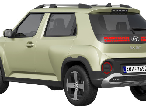 Hyundai Inster 2025 3D Model