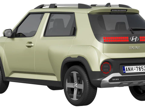 Hyundai Inster 2025 3D Model