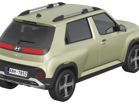 Hyundai Inster 2025 3D Model