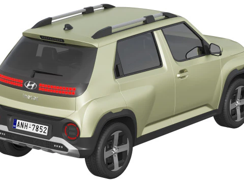 Hyundai Inster 2025 3D Model
