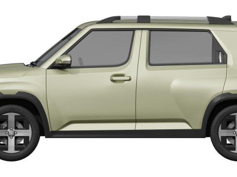 Hyundai Inster 2025 3D Model