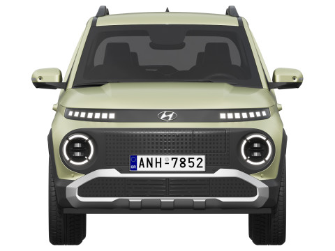 Hyundai Inster 2025 3D Model