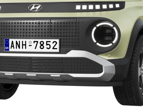 Hyundai Inster 2025 3D Model