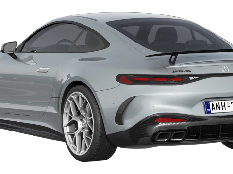 Mercedes-Benz AMG GT63 PRO 2025 3D Model