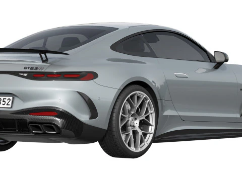Mercedes-Benz AMG GT63 PRO 2025 3D Model