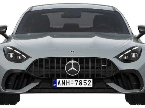 Mercedes-Benz AMG GT63 PRO 2025 3D Model