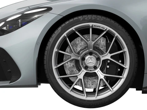 Mercedes-Benz AMG GT63 PRO 2025 3D Model