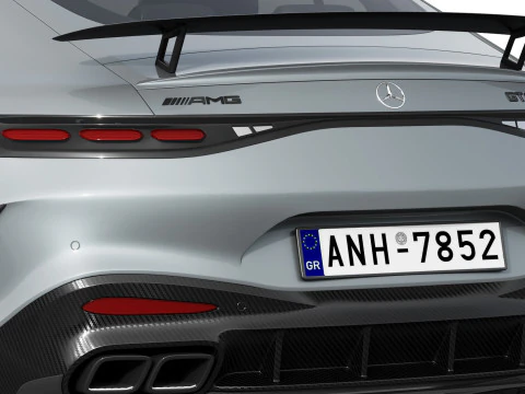 Mercedes-Benz AMG GT63 PRO 2025 3D Model