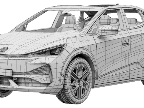 Volkswagen ID Unyx 3D Модель