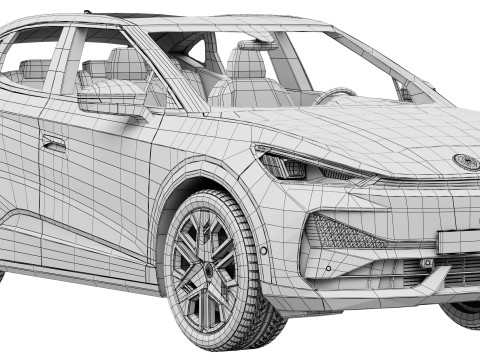 Volkswagen ID Unyx 3D Модель