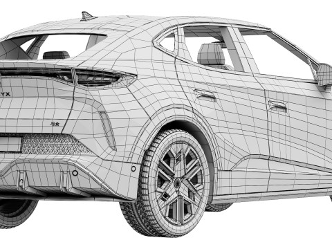 Volkswagen ID Unyx 3D Модель
