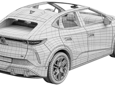 Volkswagen ID Unyx 3D Модель