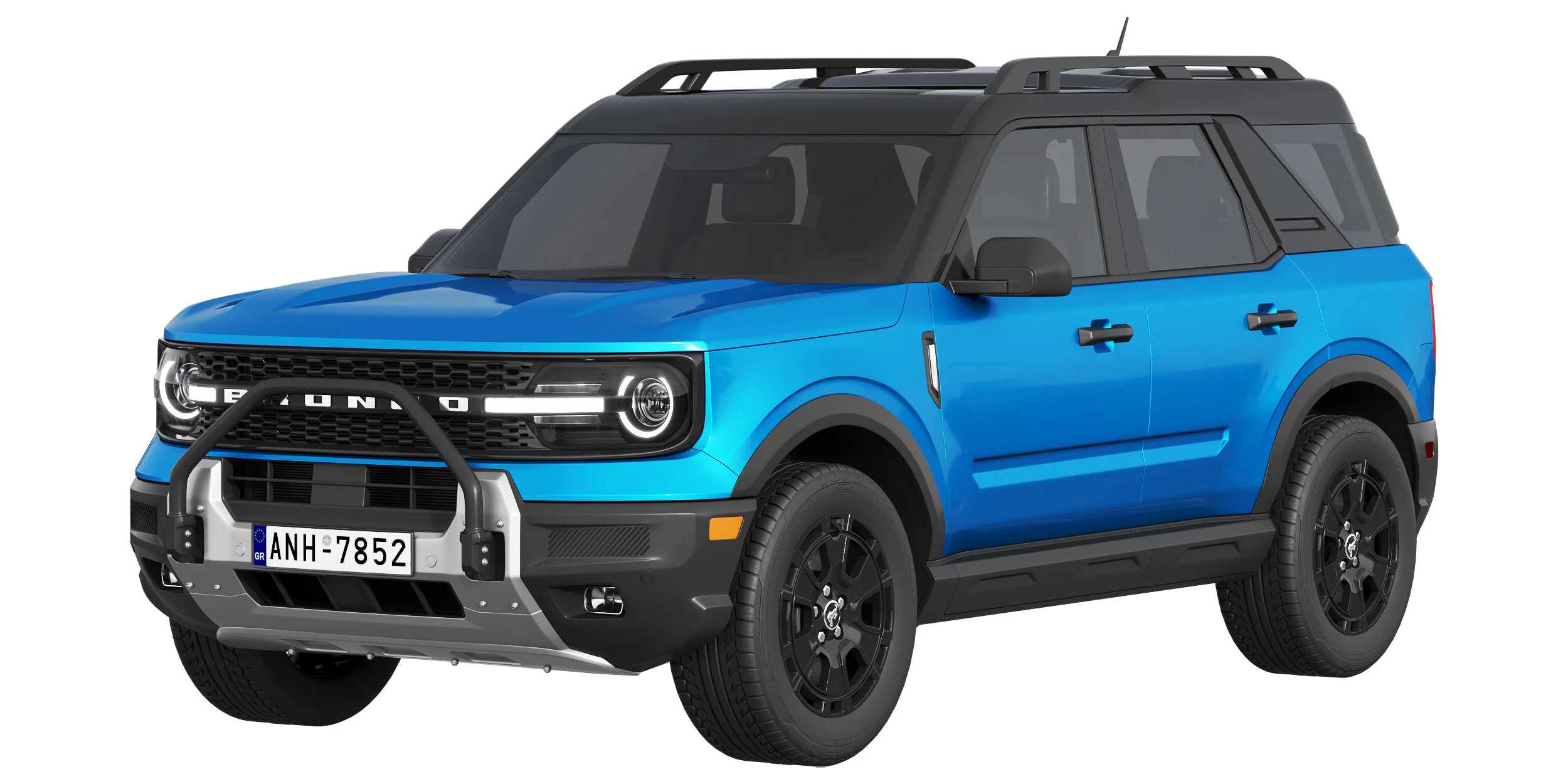 Ford-Bronco Sport 2025 3D Model .c4d .max .obj .3ds .fbx .stl .blend 