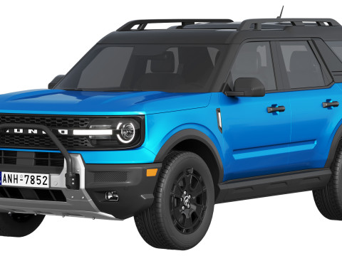 Ford-Bronco Sport 2025 3D Model