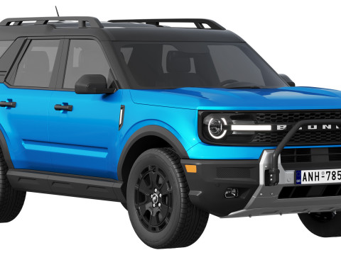 Ford-Bronco Sport 2025 Modello 3D
