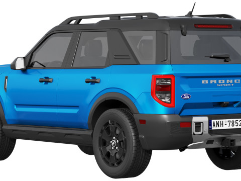 Ford-Bronco Sport 2025 Modello 3D