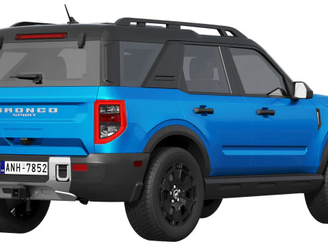 Ford-Bronco Sport 2025 3D Model