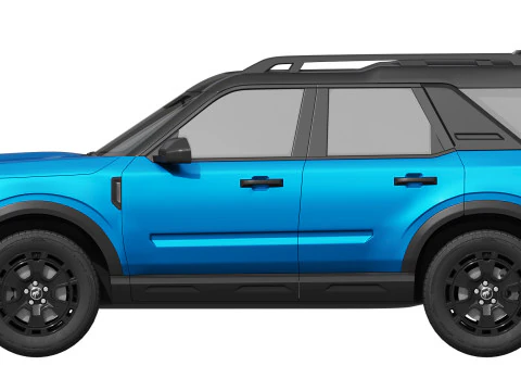 Ford-Bronco Sport 2025 3D Model