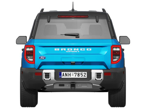 Ford-Bronco Sport 2025 3D Model