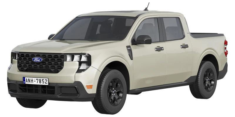 フォード マーベリック 2025 3Dモデル .c4d .max .obj .3ds .fbx .stl .blend 