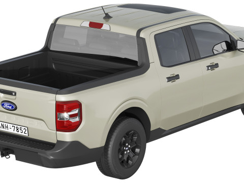 Ford-Maverick 2025 Modelo 3D