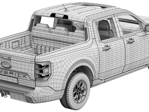 フォード マーベリック 2025 3Dモデル