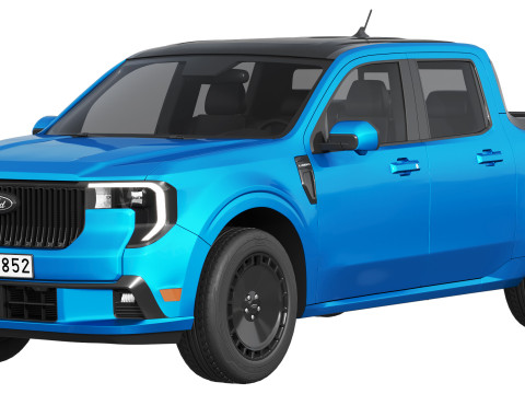 Ford-Maverick Lobo 2025 3D Модель