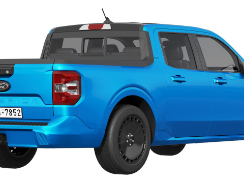 Ford-Maverick Lobo 2025 3D Модель