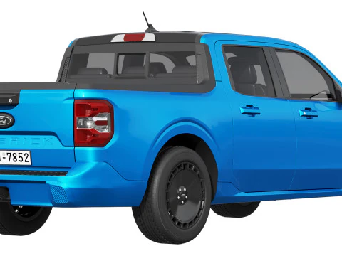 Ford-Maverick Lobo 2025 3D Model