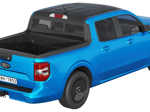 Ford-Maverick Lobo 2025 3D Model