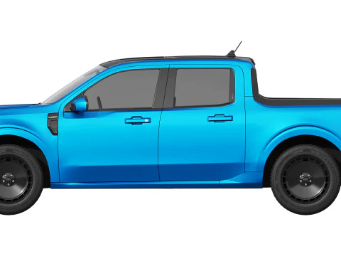 Ford-Maverick Lobo 2025 3D Model